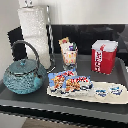 Studio-champagne Lanson-proche Hopitaux-universites-parc Leo Lagrange ריימס